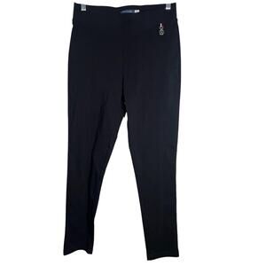 Tommy Hilfiger Women's Black Pull On Skinny Dress Slacks Size 8
